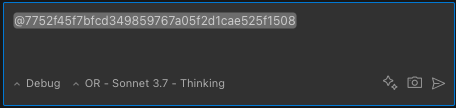 Git commit mention example showing commit details being analyzed by AI Cockpit Reasoning