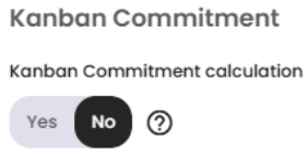 Toggle Kanban Commitment