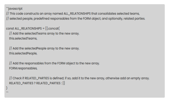 Result of the documentation generation in the provided code