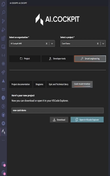 Generated project
