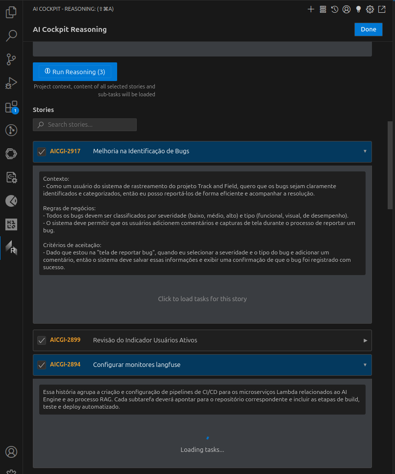 Reasoning Stories List